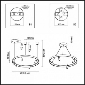 Подвесная люстра Odeon Light Fonda 4317/58L в Еманжелинске - emanzhelinsk.mebel24.online | фото 6