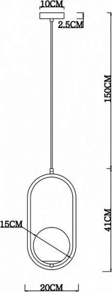 Подвесной светильник Arte Lamp Matisse A7745SP-1AB в Еманжелинске - emanzhelinsk.mebel24.online | фото 4