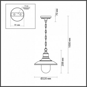 Подвесной светильник Odeon Light Campa 4965/1 в Еманжелинске - emanzhelinsk.mebel24.online | фото 5