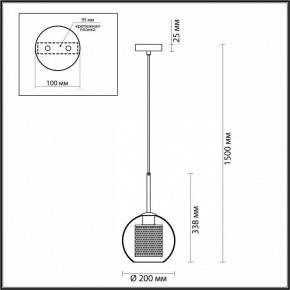 Подвесной светильник Odeon Light Clocky 4939/1 в Еманжелинске - emanzhelinsk.mebel24.online | фото 4