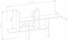 Полка навесная ПК-6 в Еманжелинске - emanzhelinsk.mebel24.online | фото 4