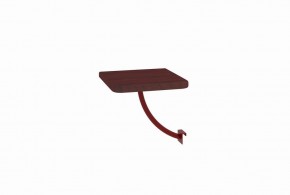 Полка прикроватная квадратная (МилСон) в Еманжелинске - emanzhelinsk.mebel24.online | фото 8