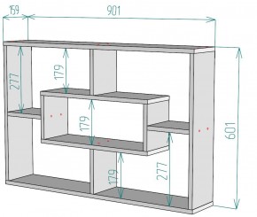 Полка S40 в Еманжелинске - emanzhelinsk.mebel24.online | фото 2