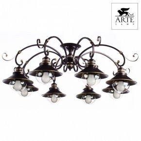 Потолочная люстра Arte Lamp Grazioso A4577PL-8CK в Еманжелинске - emanzhelinsk.mebel24.online | фото 2