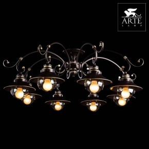 Потолочная люстра Arte Lamp Grazioso A4577PL-8CK в Еманжелинске - emanzhelinsk.mebel24.online | фото 3