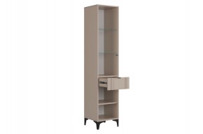 РИЧ Шкаф однодверный со стеклом в Еманжелинске - emanzhelinsk.mebel24.online | фото 4