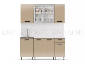 РИО-1 ЛДСП Кухонный гарнитур 1,7 м (Капучино) в Еманжелинске - emanzhelinsk.mebel24.online | фото