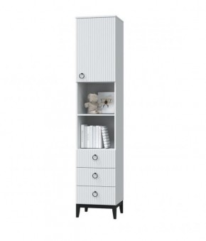 ШАРЛИЗ Шкаф для книг (Белое сияние/Белый снег) в Еманжелинске по цене 12 170 руб. ШАРЛИЗ Шкаф для книг (Белое сияние/Белый снег) в Еманжелинске - emanzhelinsk.mebel24.online | фото