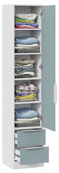 Шкаф для белья Марли в Еманжелинске - emanzhelinsk.mebel24.online | фото 2