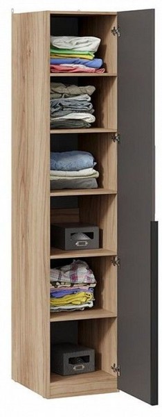 Шкаф для белья Порто СМ-393.07.002 в Еманжелинске - emanzhelinsk.mebel24.online | фото 3