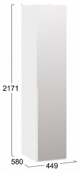 Шкаф для белья Порто СМ-393.07.002 в Еманжелинске - emanzhelinsk.mebel24.online | фото 4