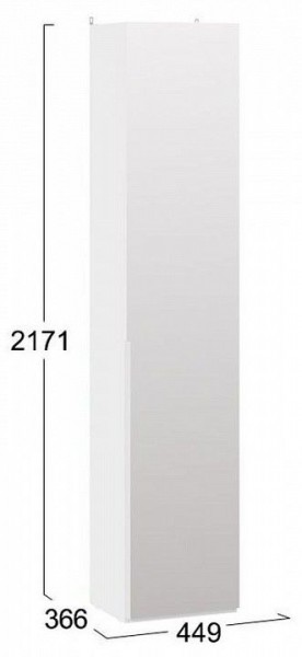 Шкаф для белья Порто СМ-393.07.212 в Еманжелинске - emanzhelinsk.mebel24.online | фото 4