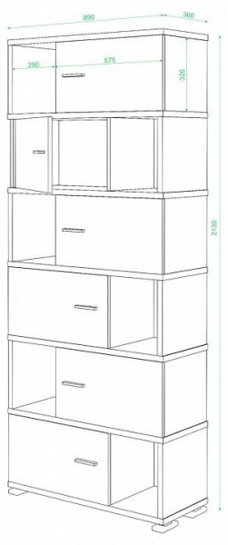 Шкаф комбинированный Домино СБ-30/6 в Еманжелинске - emanzhelinsk.mebel24.online | фото 2