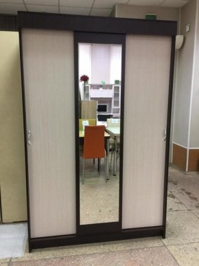 Шкаф-купе Басса ШКК 551 венге-дуб венге/дуб белфорд в Еманжелинске - emanzhelinsk.mebel24.online | фото 4