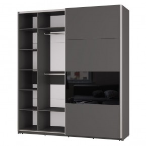 Шкаф-купе Харви ШКК-10 (графит) в Еманжелинске - emanzhelinsk.mebel24.online | фото 2