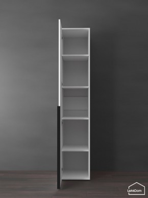 Шкаф Linnea MHR-1-2 2050х400х510 (Белый-М 11.1.1) в Еманжелинске - emanzhelinsk.mebel24.online | фото 4
