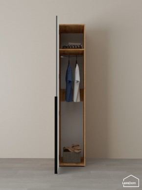 Шкаф Linnea MHR-1 2050х400х510 (ДВ-М 11.1.25) в Еманжелинске - emanzhelinsk.mebel24.online | фото 4