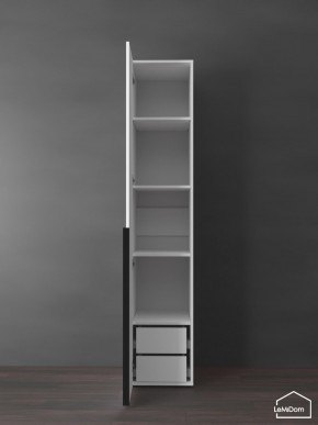 Шкаф Linnea MHR-1-4 2050х400х510 (Белый-М 11.1.1) в Еманжелинске - emanzhelinsk.mebel24.online | фото 7