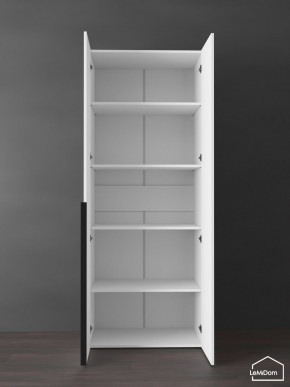 Шкаф Linnea MHR-2-2 2050х800х510 (Белый-М 11.1.1) в Еманжелинске - emanzhelinsk.mebel24.online | фото 4