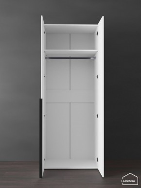 Шкаф Linnea MHR-2 2050х800х510 (Белый-М 11.1.2) в Еманжелинске - emanzhelinsk.mebel24.online | фото 4