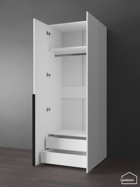 Шкаф Linnea MHR-2-3 2050х800х510 (Белый-М 11.1.2) в Еманжелинске - emanzhelinsk.mebel24.online | фото 5