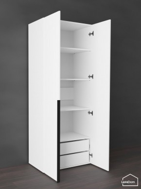 Шкаф Linnea MHR-2-4 2050х800х510 (Белый-М 11.1.1) в Еманжелинске - emanzhelinsk.mebel24.online | фото 6