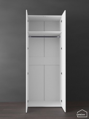 Шкаф Linnea MHR-2PO 2050х800х510 (Белый-М 11.1.1) в Еманжелинске - emanzhelinsk.mebel24.online | фото 4