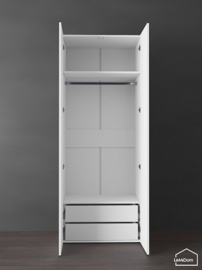 Шкаф Linnea MHR-2PO-3 2050х800х510 (Белый-М 11.1.1) в Еманжелинске - emanzhelinsk.mebel24.online | фото 4