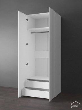 Шкаф Linnea MHR-2PO-3 2050х800х510 (Белый-М 11.1.2) в Еманжелинске - emanzhelinsk.mebel24.online | фото 5