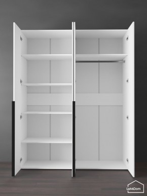 Шкаф Linnea MHR-4-1 2050х1600х510 (Белый-М 11.1.2) в Еманжелинске - emanzhelinsk.mebel24.online | фото 4