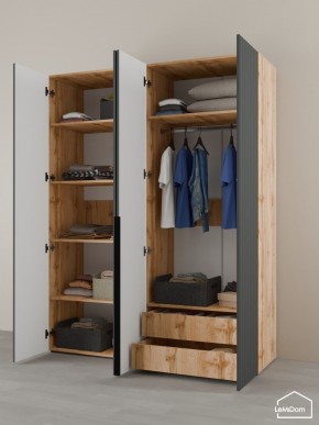 Шкаф Linnea MHR-4-2 2050х1600х510 (ДВ-М 11.1.25) в Еманжелинске - emanzhelinsk.mebel24.online | фото 5