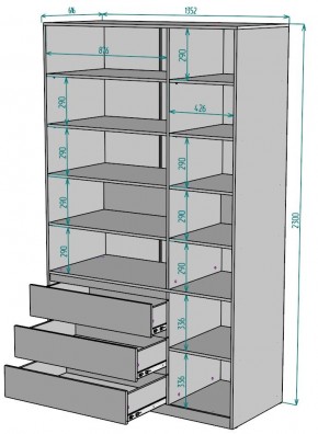 Шкаф Мальта H211 в Еманжелинске - emanzhelinsk.mebel24.online | фото 2