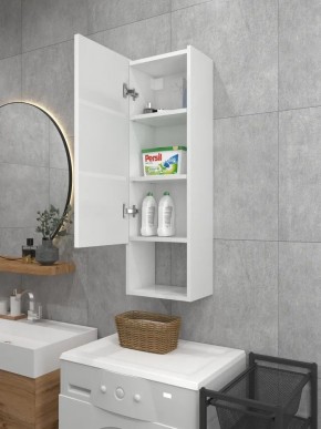 Шкаф навесной для ванной MH23-MA 300х960 (Белый-М 10.1.1) Белый глянец в Еманжелинске - emanzhelinsk.mebel24.online | фото 3