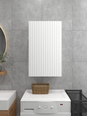 Шкаф навесной для ванной MH8-MA 600х750 (Белый-М 10.1.1) Белый глянец в Еманжелинске - emanzhelinsk.mebel24.online | фото 2