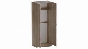 Шкаф ПЕГАС двухдверный, цвет Дуб Сонома в Еманжелинске - emanzhelinsk.mebel24.online | фото 2