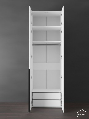 Шкаф с антресолью Linnea MHR-2A-3 2450х800х510 (Белый-М 11.1.2) в Еманжелинске - emanzhelinsk.mebel24.online | фото 6