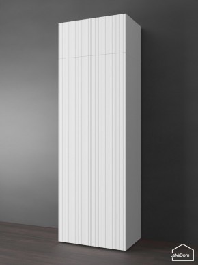 Шкаф с антресолью Linnea MHR-2POA-3 2450х800х510 (Белый-М 11.1.2) в Еманжелинске - emanzhelinsk.mebel24.online | фото 1