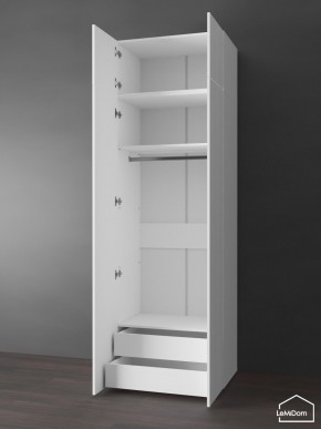 Шкаф с антресолью Linnea MHR-2POA-3 2450х800х510 (Белый-М 11.1.2) в Еманжелинске - emanzhelinsk.mebel24.online | фото 6