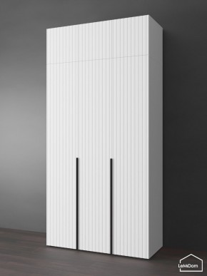 Шкаф с антресолью Linnea MHR-3A-1 2450х1200х510 (Белый-М 11.1.1) в Еманжелинске - emanzhelinsk.mebel24.online | фото 1