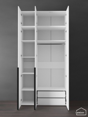 Шкаф с антресолью Linnea MHR-3A-2 2450х1200х510 (Белый-М 11.1.2) в Еманжелинске - emanzhelinsk.mebel24.online | фото 6