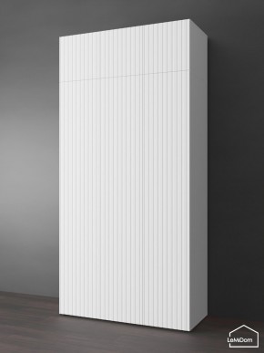 Шкаф с антресолью Linnea MHR-3POA-2 2450х1200х510 (Белый-М 11.1.2) в Еманжелинске - emanzhelinsk.mebel24.online | фото 1