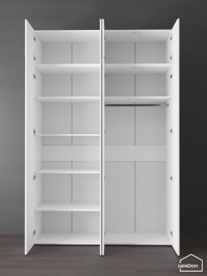 Шкаф с антресолью Linnea MHR-4POA-1 2450х1600х510 (Белый-М 11.1.2) в Еманжелинске - emanzhelinsk.mebel24.online | фото 4