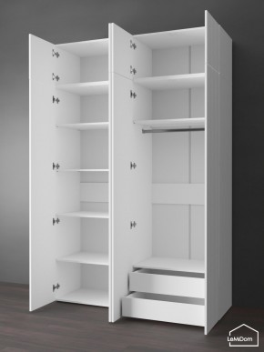 Шкаф с антресолью Linnea MHR-4POA-2 2450х1600х510 (Белый-М 11.1.1) в Еманжелинске - emanzhelinsk.mebel24.online | фото 6