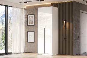 Шкаф ШК-5 + 4 полки (800) Белый текстурный в Еманжелинске - emanzhelinsk.mebel24.online | фото
