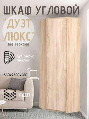Шкаф угловой Дуэт Люкс без зеркала в Еманжелинске - emanzhelinsk.mebel24.online | фото 5