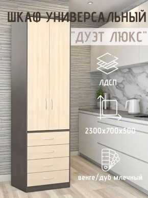 Шкаф универсальный Дуэт Люкс в Еманжелинске - emanzhelinsk.mebel24.online | фото 3