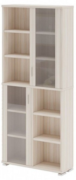 Шкаф-витрина Домино ПУ-30-2-ФС в Еманжелинске - emanzhelinsk.mebel24.online | фото 2
