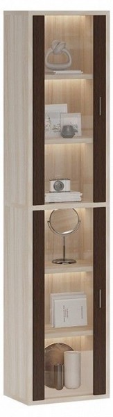Шкаф-витрина Домино СУ(ш1в2)+2ФС в Еманжелинске - emanzhelinsk.mebel24.online | фото 2