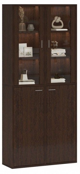 Шкаф-витрина Домино СУ(ш2в2)+2ФС+2ФГ в Еманжелинске - emanzhelinsk.mebel24.online | фото 3
