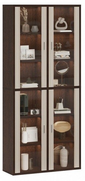 Шкаф-витрина Домино СУ(ш2в2)+4ФС в Еманжелинске - emanzhelinsk.mebel24.online | фото 2